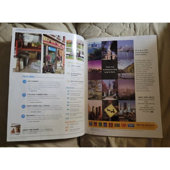 Pennsylvania Pursuit Magazine Plus 2 PA Maps Used - Picture 3 of 4